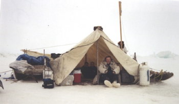 Charles in Savik Camp